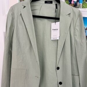 Theory mint green blazer - BRAND NWT